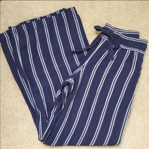 High Rise Wide Leg Linen Blend pants | A New Day